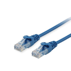 Equip Câble patch Cat6A U/UTP 2 x RJ45 15 m Bleu