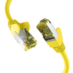 EFB-Elektronik Câble patch S/FTP PIMF CAT6a Jaune 15 m
