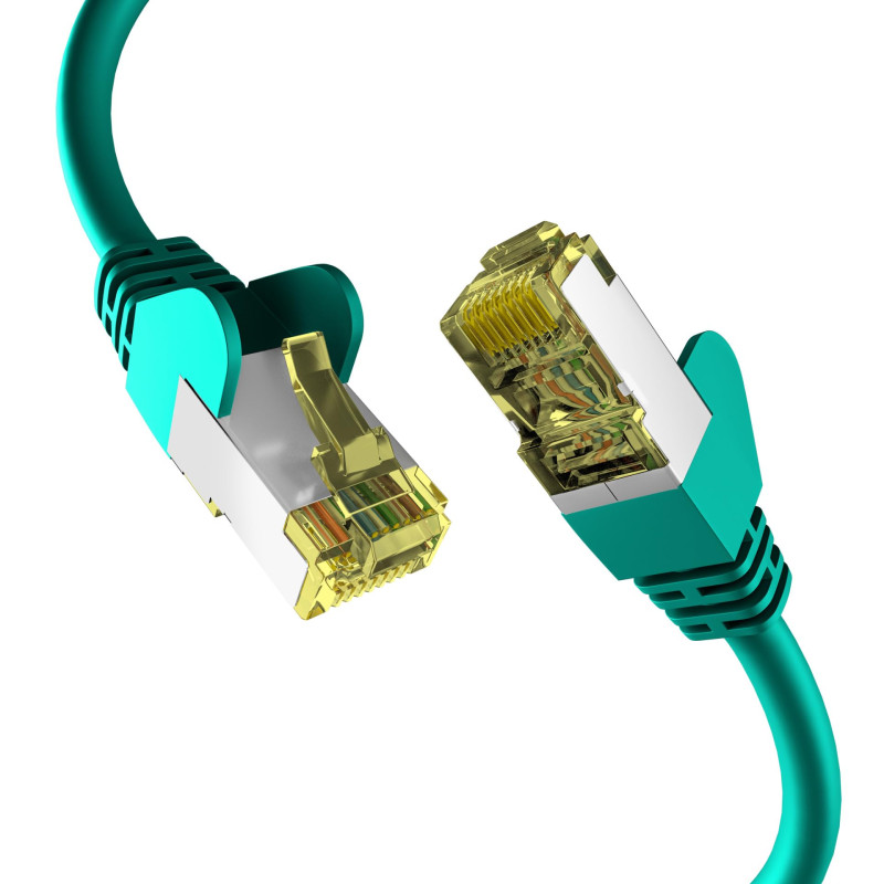 EFB-Elektronik - Câble réseau CAT. 6a jusqu'à 10 Gbit - 15 m - Câble LAN Ethernet avec protection jack/anti-torsion - Connecteur EFB-Elektronik - Câble réseau CAT. 6a jusqu'à 10 Gbit - 15 m - Câble LAN Ethernet avec protection jack/anti-torsion - Connecteur
