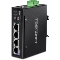 TRENDnet, TI-IG290, Injecteur PoE++ Industriel 2 Ports 2,5 G 95 W, Prend en Charge IEEE 802.3af PoE, IEEE 802.3at PoE+ et IEEE 8