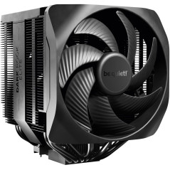 be quiet! Dark Rock Elite ventirad radiateur, 2x ventilateur Silent Wings 135 mm PWM, sélecteur de vitesse permettant de bascule