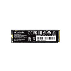 Verbatim SSD Interne Vi5000 NVMe M.2 1To, Disque SSD Interne PCIe Gen 4, Jusqu’à 5000 Mo/s en Lecture, SSD Haute Performance, id