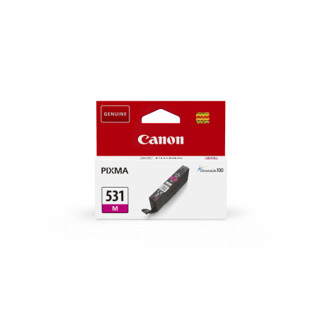 Canon CLI-531 Magenta Genuine Ink Cartridge - Compatible with PIXMA TS8750