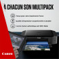 Canon CLI-581XXL Lot de 4 Cartouches d'encre Authentiques à Haut rendement (Noir, Cyan, Magenta, Jaune) – Carton Multipack Canon CLI-581XXL Lot de 4 Cartouches d'encre Authentiques à Haut rendement (Noir, Cyan, Magenta, Jaune) – Carton Multipack