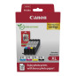 Canon CLI-571XL Lot de 4 Cartouches d'encre Authentiques à Haut rendement (Noir, Cyan, Magenta, Jaune) ; Comprend 50 Feuilles de Canon CLI-571XL Lot de 4 Cartouches d'encre Authentiques à Haut rendement (Noir, Cyan, Magenta, Jaune) ; Comprend 50 Feuilles de