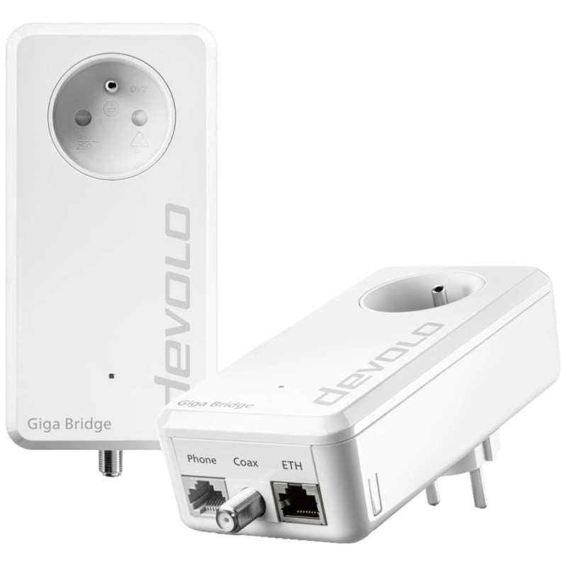 Devolo Giga Bridge Phoneline Adaptateur réseau
