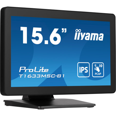 iiyama T1633Msc-B1-15.6",IPS,1920X1080/75Hz,1H1Dp