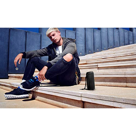 Energy Sistem Urban Box 2 - Enceinte Portable (10 W, TWS, Bluetooth 5.0, USB/microSD MP3 Player, FM Radio) Noire