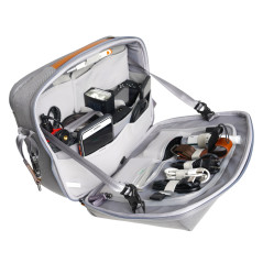 VANGUARD Veo City TP 28GY - Sacoche pour photographes avec Smartphone ou Appareil Photo Compact
