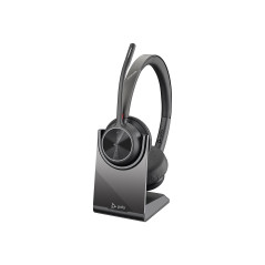 POLY 218476-02 cuffia e auricolare Padiglione auricolare USB tipo A Bluetooth Base di ricarica Nero