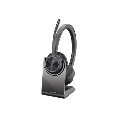 POLY 218476-02 cuffia e auricolare Padiglione auricolare USB tipo A Bluetooth Base di ricarica Nero