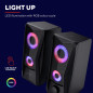 Trust Gaming GXT 606B Javv Enceinte PC Gamer 2.0 avec Éclairage LED RGB, 12W (6W RMS), Alimentation USB, Jack 3,5 mm, Système d' Trust Gaming GXT 606B Javv Enceinte PC Gamer 2.0 avec Éclairage LED RGB, 12W (6W RMS), Alimentation USB, Jack 3,5 mm, Système d'