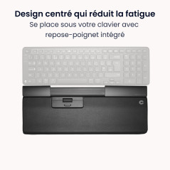 Contour Design SliderMouse Pro Souris de Bureau Ergonomique pour réduire la Tension du Poignet, de l'épaule et de l'avant-Bras |