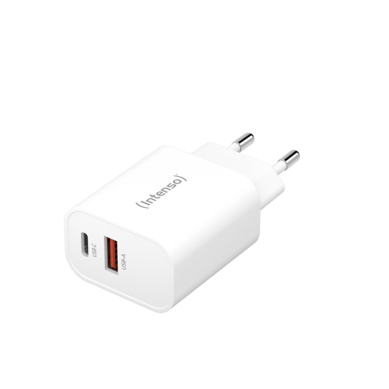 Intenso W30AC Chargeur USB 30 W 1x USB-A, 1x USB-C® Blanc intérieure USB Power Delivery (USB-PD) Intenso W30AC Chargeur USB 30 W 1x USB-A, 1x USB-C® Blanc intérieure USB Power Delivery (USB-PD)
