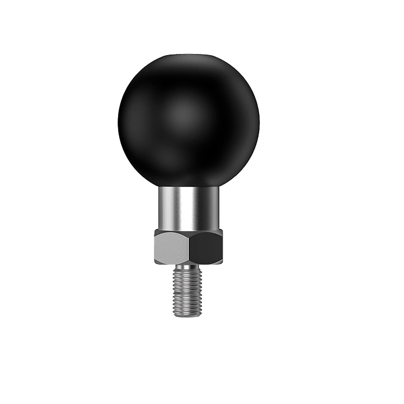 Adaptateur de Boule de 1" pour trépied Portable pour Moto, VTT, rétroviseur, vis à tête sphérique avec boulons filetés 1/4-20 Co