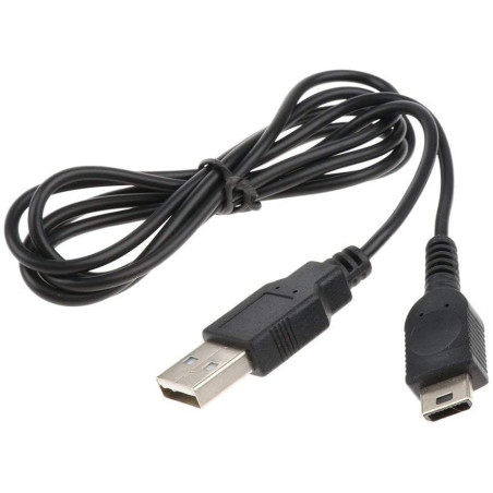 WICAREYO Câble de chargeur Compatible pour GBM, cordon d'alimentation USB de 1,2 m Compatible pour Game Boy Micro