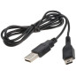 WICAREYO Câble de chargeur Compatible pour GBM, cordon d'alimentation USB de 1,2 m Compatible pour Game Boy Micro