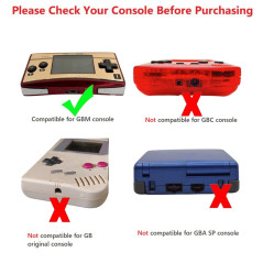 WICAREYO Câble de chargeur Compatible pour GBM, cordon d'alimentation USB de 1,2 m Compatible pour Game Boy Micro