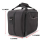 USA Gear Electronics Organisateur De Voyage - Compartiments De Rangement Personnalisés, Bandoulière Réglable Et Intérieur Rembou USA Gear Electronics Organisateur De Voyage - Compartiments De Rangement Personnalisés, Bandoulière Réglable Et Intérieur Rembou