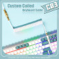 XINMENG C03 Câble Enroulé Tressé pour Clavier, Aviateur à Double Gaine Détachable USB-C Personnalisé, Type-C Vers USB-A pour Méc XINMENG C03 Câble Enroulé Tressé pour Clavier, Aviateur à Double Gaine Détachable USB-C Personnalisé, Type-C Vers USB-A pour Méc
