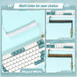 XINMENG C03 Câble Enroulé Tressé pour Clavier, Aviateur à Double Gaine Détachable USB-C Personnalisé, Type-C Vers USB-A pour Méc XINMENG C03 Câble Enroulé Tressé pour Clavier, Aviateur à Double Gaine Détachable USB-C Personnalisé, Type-C Vers USB-A pour Méc