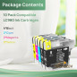 Starlet24 10x LC980 Cartouches d'encre Compatibles pour Brother LC-980 LC-1100 LC980 LC1100 pour DCP-185C DCP-383C DCP-385C DCP-