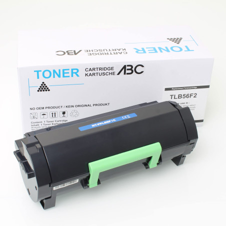 ABC Compatible Cartouche Toner pour lexmark 56f2000 6000 Pages ms321 ms321dn ms321dntw ms421 ms421dn ms421dw ms521 ms521dn ms621