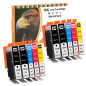 D&C Compatible Cartouches d'encre Remplacement pour HP 364 364XL per Photosmart 5520 5510 6510 6520 5511 5524 B010a HP Deskjet 3 D&C Compatible Cartouches d'encre Remplacement pour HP 364 364XL per Photosmart 5520 5510 6510 6520 5511 5524 B010a HP Deskjet 3