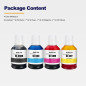 LAIPENG GI-56 GI56 Encre Compatible avec MAXIFY GX7050 GX6050 GX5050 GX4050 GX3050 GX5550 GX6550 Imprimante Multipack 4 Couleurs
