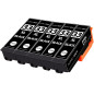 Supply Guy 5 Cartouches d'encre Compatible avec Epson 33XL Noir pour Expression Premium XP530 XP540 XP630 XP635 XP640 XP645 XP83