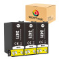 Nextpage Lot de 3 cartouches d'encre de rechange 34XL compatibles avec les imprimantes Workforce Pro WF-3720DWF WF-3725DWF WF-37
