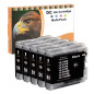 D&C Cartouche d'encre Compatible pour Brother LC-970 LC-1000 XL pour Brother DCP-130C DCP-135C DCP-150C DCP-330C DCP-350C DCP-35
