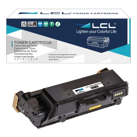 LCL Cartouche de Toner Compatible WorkCentre 3335 3345 Phaser 3330 106R03624 15000 Pages (1 Noir) Remplacement pour Xerox WorkCe