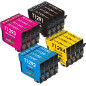 DOREINK T1295 Multipack pour Epson T1291 T1292 T1293 T1294 Cartouche d'encre pour Epson Stylus SX235W SX425W SX435W SX445W SX525