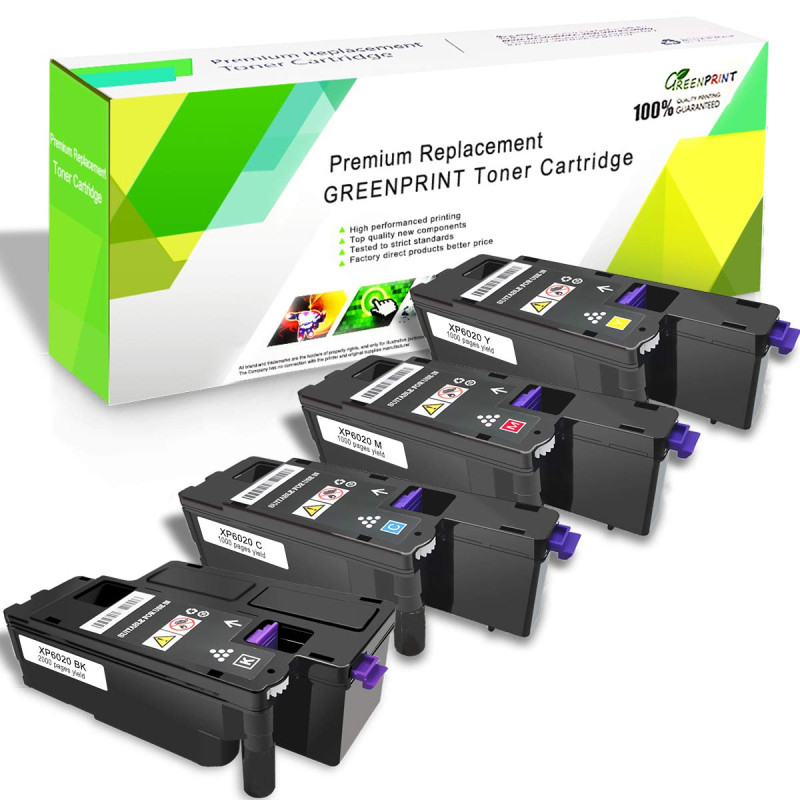 Cartouches de Toner Compatibles 4 Couleurs 6020 6022 6025 6027 6028 VICTORSTAR 2000 Pages Noir, 1000 Pages Cyan Magenta Jaune po Cartouches de Toner Compatibles 4 Couleurs 6020 6022 6025 6027 6028 VICTORSTAR 2000 Pages Noir, 1000 Pages Cyan Magenta Jaune po