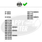 Happy Printer 20 XL Cartouches compatibles avec Canon PGI-525 / CLI-526 pour Pixma IP4850 IP4950 IX6550 MG5140 MG5150 MG5240 MG5 Happy Printer 20 XL Cartouches compatibles avec Canon PGI-525 / CLI-526 pour Pixma IP4850 IP4950 IX6550 MG5140 MG5150 MG5240 MG5
