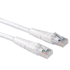 Value Cordon LAN Cat 6 | Câble réseau UTP Ethernet avec connecteur RJ45 | blanc 7 m