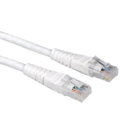 Value Cordon LAN Cat 6 | Câble réseau UTP Ethernet avec connecteur RJ45 | blanc 7 m