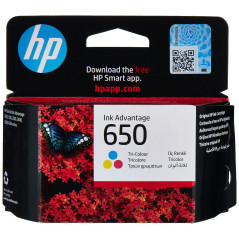 HP CZ102AE Cartouche d'encre Bleu, Rose, Jaune