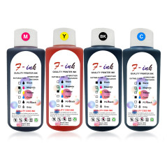 Fink Kit d'encre Rechargeable Compatible avec Les Cartouches d'encre Epson T1295, Compatible avec Les imprimantes BX535WD BX625F