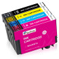 SavFinto compatibles Cartouches d'encre pour Epson Expression Home XP-2100 XP-2105 XP-3100 XP-3105 XP-4100 XP-4105, Workforce WF SavFinto compatibles Cartouches d'encre pour Epson Expression Home XP-2100 XP-2105 XP-3100 XP-3105 XP-4100 XP-4105, Workforce WF