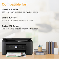 LeciRoba TN1050 pour Brother TN1050 TN-1050 Toner für Brother DCP-1510 DCP-1610W DCP-1612W DCP-1512 HL-1210W HL-1212W HL-1110 HL