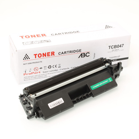 ABC Compatible Cartouche Toner pour Canon 047 Noir pour i-sensys lbp110 Series lbp112 lbp113w i-sensys mf110 Series mf112 mf113w