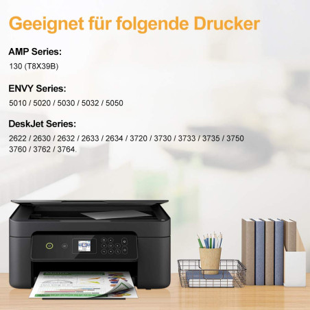 LeciRoba 304xl pour Cartouche HP 304 XL Noir et Couleur, pour Cartouche Encre HP 304,pour HP 5010 5020 5030 5032 DeskJet 2620 26