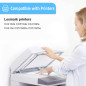 Cartouche de Toner Compatible CX410 CX510 Noire Haute Capacité 4000 Pages BK pour Imprimantes Lexmark CX410de CX510de CX410dte C