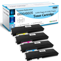 ASEKER Compatible Cartouche de Toner pour Xerox Phaser 6600 6600n 6600dn 6600ydn WorkCentre 6605 6605n 6605dn Imprimante, 8000 &