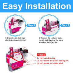LCL Cartouche d'encre Compatible LC-3213 LC3213 LC-3213M LC3213M (1Magenta) Remplacement pour Brother DCP-J770 DCP-J772DW DCP-J7