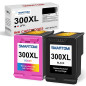 SMARTOMI 300 300XL Remanufacturées Cartouches d'encre Remplacement pour HP 300 XL pour Envy 100 110 114 120 Deskjet F4280 F4500 SMARTOMI 300 300XL Remanufacturées Cartouches d'encre Remplacement pour HP 300 XL pour Envy 100 110 114 120 Deskjet F4280 F4500