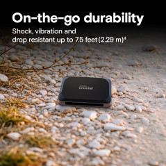 Crucial X9 2To Disque SSD Externe Portable, Jusqu’à 1050Mo/s, Compatible avec PC, Mac, PlayStation et Xbox, USB-C 3.2 - CT2000X9