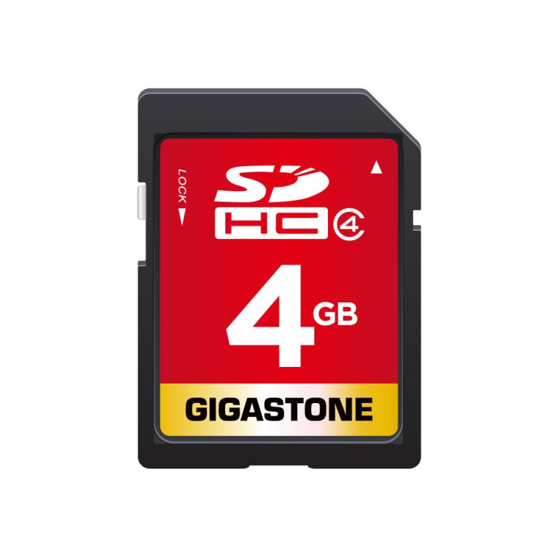 Gigastone Carte Mémoire SDHC 4 Go, Prime Série, Haute Vitesse, Compatible avec Photos, vidéos, Musique, des fichiers vocaux, Cam Gigastone Carte Mémoire SDHC 4 Go, Prime Série, Haute Vitesse, Compatible avec Photos, vidéos, Musique, des fichiers vocaux, Cam